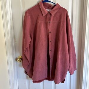 Pink shacket joan rivers